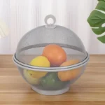 kf-S711f77d06129407f9bf14f882317a456C-Large-Capacity-Mesh-Fruit-Basket-with-Lid-Food-Grade-Prevent-Fly-Stainless-Steel-Kitchen-Drain-Basket