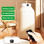 Electric Clothing Dryer Portable UV Ultraviolet Clothes Dryer For Home With Remote Control Foldable Cloth Laundry Dryer 220/110V