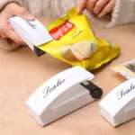 Plastic Heat Bag Sealer Food Packaging Sealing Machine Portable Snack Bag Sealing Clip Kitchen Storage Accessories Home Gadgets