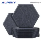 لوحة صوتية من البوليستر السداسي ، مقاومة للصوت ، جدار عازل للصوت ، ديكور للأطفال ، مكتب ، ملصقات ، 12 في الحضانة