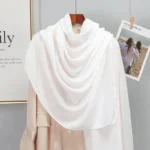 وشاح قطني سادة أحادي اللون للنساء ، أوشحة بشمينا ، شالات نسائية ، باندانا نسائية ، شرابة ، كتان ، دافئ ، شتاء ، جديد