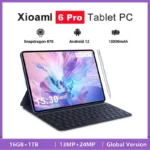 2024 NEW Pad 6 Pro Android Tablet PC Android 12 11 Inch 16GB 1T 5G Dual SIM Phone Call GPS Bluetooth WiFi Google Tablette PC Mi