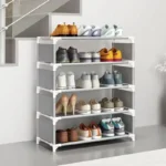 kf-S7769bad72f5e43afb09346c4a29f7258Z-Multilaye-Shoe-Rack-Metal-Simple-Shoe-Rack-Dustproof-Shoes-Organizer-Space-Saving-for-Living-Room-Shoes