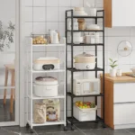 kf-S09e9489942ad43a898c5d4c3175ab6ba7-Floor-Standing-Multi-Layer-Kitchen-Rack-Bathroom-Storage-Shelves-Without-Punching-Holes-Household-Multi-Layer-Kitchen
