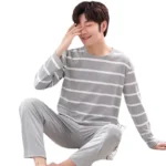kf-S4529b8b474b949eca814d5b3ab5a1085p-Men-s-Pajamas-Loungewear-Set-Long-Sleeve-Spring-Autumn-Loungewear-Men-s-Autumn-Winter-Styles-Youth