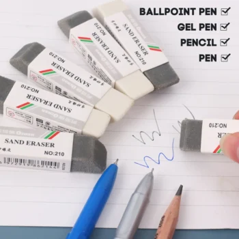 ممحاة بلوري لقلم حبر جاف ، قلم جل ، قلم رصاص ، مكتب ، أدوات مكتبية مدرسية ، تنظيف ، لوازم تصحيح ، مطاط رملي