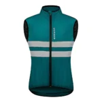 WOSAWE Mens Ladies Bike Vest Reflective Cycling Vest Windproof Breathable Sleeveless Jacket Running Vest Coat