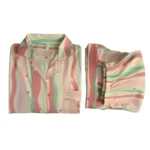 kf-S5b9a8725ef6040d7923c03c97031410df-Tiktok-Popular-Multibar-Women-s-Pajama-Set-Cardigan-Lapel-Imitation-Cotton-Three-piece-Short-Sleeve-Skirt