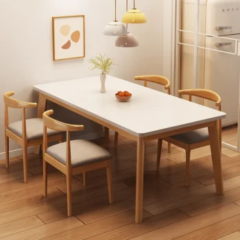 Furniture Luxury Mesa Industrial Cafe Table Restaurant Tables Top Craft Coffe Living Room Chairs Restaurant Tabulka Table Large