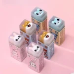 ممحاة مطاطية ذات رائحة حلوة للأطفال والطلاب ، المطاط الكرتون الإبداعي ، تصميم حيوان لطيف ، هدية جيدة ، 3 أو 6 قطعة