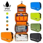 New Hanging Toiletry Bag Travel Toiletry Wash Organizer Kit for Men Women Cosmetics Make Up Sturdy Hanging Hook Shower Bags