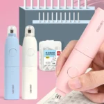 Deli-ممحاة كهربائية صغيرة ، مطاط ميكانيكي ، فن ، محايات أقلام رصاص إلكترونية للأطفال ، قرطاسية ، مدرسة ، مورد