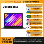 حاسب محمول للالعاب CHUWI-CoreBook X ، كور i3 ، 1215U Gen ، 14 "، 2160x1440 القرار ، 16GB RAM ، 512GB SSD ، WiFi6 ، ويندوز 11 الكمبيوتر