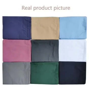Cotton Fitted Sheet with Elastic Bands Non Slip Adjustable Mattress Covers for Single Double King Queen Bed,140/160/200cm