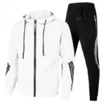 Brand Men Tracksuit 2 Pieces Men's Winter Jacket Casual Zipper Jackets Sportswear+Pants Sweatshirt Sports Suit Men Sets Clothing