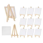 kf-Hf4ea7587547e4e1d8f21dc9e6bdab4cav-12pcs-Artists-5-inch-Mini-Easel-3-inch-x3-inch-Mini-Canvas-Set-Painting-Kids-Craft