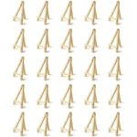 25 Pieces of Mini 5 Inch Wooden Easel. Business Cards, Display Photos, Small Canvases, Classroom DIY Arts and Crafts