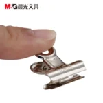 kf-H76c10dc5792446f9a41d2d7e929bbe88t-M-G-6pcs-Ticket-Holder-Office-Supplies-Stationery-Bill-Clip-Stainless-Steel-Metal-Iron-Round-19mm