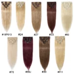 kf-H4ab48b835b044101b6bb2611ea6c41e6R-S-noilite-50-80g-Natural-Hair-Extensions-Human-Hair-Thin-Straight-Hairpiece-10-24-8Pcs-Set