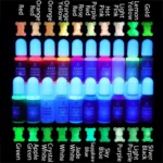 20 Colors Luminous Pigment Dye UV Resin Epoxy DIY Making Crafts Jewelry Supply