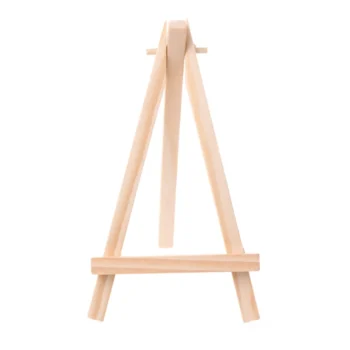 Mini Wooden Tripod Easel Display Painting Stand Card Canvas Holder Wedding Party JUL-19A