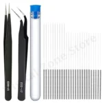kf-Ha72e53556c224212aba896e775a771d3Z-35Pcs-Nozzle-Cleaning-Needles-0-15mm-0-25mm-0-35mm-0-4mm-2PCS-Tweezers-3D-Printer
