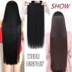 kf-Hf1fdda163c634efbaeec5a3890bab65as-DIFEI-Super-Long-Straight-Hairpiece-Invisible-Natural-Synthetic-5-Clip-In-One-Pieces-Hair-Extension-for