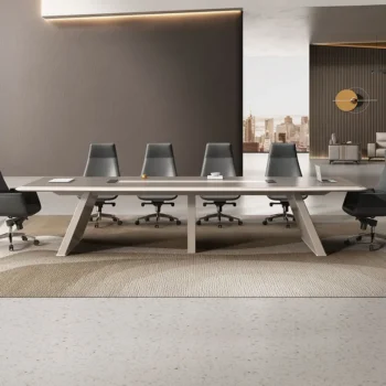 Company conference table long table simple modern office conference room desk and chair combination office high-grade training m