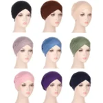 kf-S1511330069f642e5b6c90fa837ec7c59F-Pleated-Bonnet-Muslim-Sleep-Cap-Head-Wrap-Turban-Hat-Indian-Inner-Hijabs