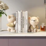 kf-S6e3c4a3656304d2f9427194a8029c79dv-Bear-Book-End-Figurine-Cream-Style-Little-Decorations-Living-Room-Hallway-Wine-Cabinet-Bookcase-Home-Decor