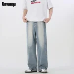 kf-S8f3cc4fec6bc4f548ab946cbcc6f6961t-Unvanqu-American-Retro-Y2K-Reverse-Wear-Jeans-Spring-Street-Fashion-Casual-Straight-Loose-Wide-Leg-Floor