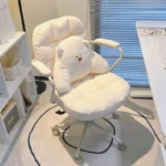 Computer Chair Sedentary Comfortable Home Study Dormitory Backrest Seat Bedroom Lift Swivel Chair Office Chair