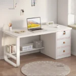 Wooden Computer Desks Desktop Home Office Desks Student Study Writing Table with Drawer Simple Modern Workbench Office Furniture