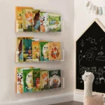 kf-S11866a88e9074839bdf97e1b9dc90cabW-Acrylic-Picture-Book-Display-Stand-Bookshelf-Children-s-Wall-Behind-The-Door-Reading-Transparent-Magazine-Storage
