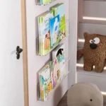 kf-S11866a88e9074839bdf97e1b9dc90cabW-Acrylic-Picture-Book-Display-Stand-Bookshelf-Children-s-Wall-Behind-The-Door-Reading-Transparent-Magazine-Storage