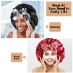 kf-S52e50e8a8ee44af48a26ddcd278cb453S-New-Women-Satin-bonnet-With-Elastic-Tie-Band-Night-Sleep-Cap-Hair-Care-bandana-Nightcap-Unisex