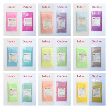 10 gram green to red color photochromic pigment powder Item:HLPC-61