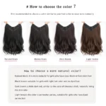 kf-S41fe073aaae249509b24b6db6567d61bk-Women-s-V-shaped-Micro-curly-Long-Hair-Extension-Synthetic-Wig-One-piece-Hair-Extension-Piece