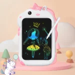 kf-S48d3692bda354948b5172e5552542856R-8-5-Inch-LCD-Writing-Tablet-Paperless-Doodle-Draw-Board-Electronic-Writing-Pad-Unicorn-Dinosaur-Drawing