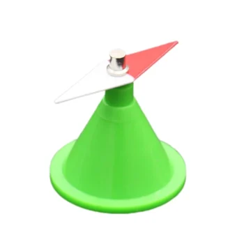 10x Rhombus Small Magnetic Compass Needle with Stand Teaching Instrument Physical Experiment Tool for Physics Education