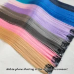 kf-S1f28ea91ab3442008729ab1ae8305f3aJ-22-Straight-Rainbow-Clip-In-Hair-One-Piece-For-Kids-Colored-Fake-Hair-Extensions-Synthetic-Clip