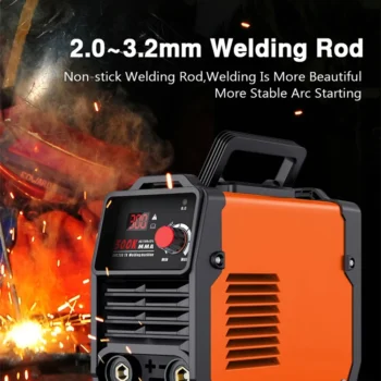 Portable Welding Machine 300K MMA Arc Welder Inverter Welding Machine 110V 220V Mini Iron Electric Welding Equipment Car Repair