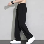 kf-Sdc3e48106b6941a7b514d81a61681b117-Summer-Men-s-Ice-Silk-Breathable-Casual-Pants-Solid-Color-Thin-Casual-Trousers-Fashion-Elastic-Waist