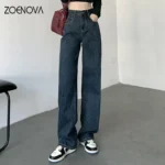 kf-Sc7b3c8566fa643ec8eb6c6767696eebac-ZOENOVA-High-Waisted-Jeans-Y2K-Fashion-Women-Clothing-Blue-Black-Straight-Leg-Denim-Pants-Trousers-Mom