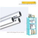 kf-S9057f7b02272403e980fc5e5de99853dl-Multi-layer-Bookshelf-Simple-Floor-To-Ceiling-Bookcase-Desk-Children-Bookcase-Living-Room-Shelving-Racks-Combination