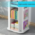 kf-Sb189b0661d384d36be27f7bf9be0359fo-Children-s-Bookshelf-360-Rotating-Cartoon-Books-Rack-Floor-Simple-Child-Book-Shelf-for-Home-Bookcases