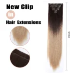 kf-S44c34186aea74b2c8ec5636ae016cf2f4-Long-Straight-Hair-Extension-with-Clips-Black-Golden-Ombre-Synthetic-Hairpiece-7Pcs-Set-20inch-Heat-Resistant