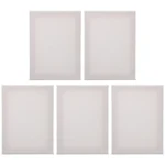 5 Pcs Oil Paint Blank Canvas Painting With Box for Acrylic Canvases White Watercolor Thin 6x8