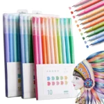 10Pcs Multi Color needle pen Liner Manga Markers Set Art Drawing Paint Brush Pen Waterproof Sketching Stationery School Supplies