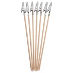 100 Pcs Alligator Clamp Long- Tailed Alligator Clip Photo Holder Stand Memo Clip Memo Note Clip